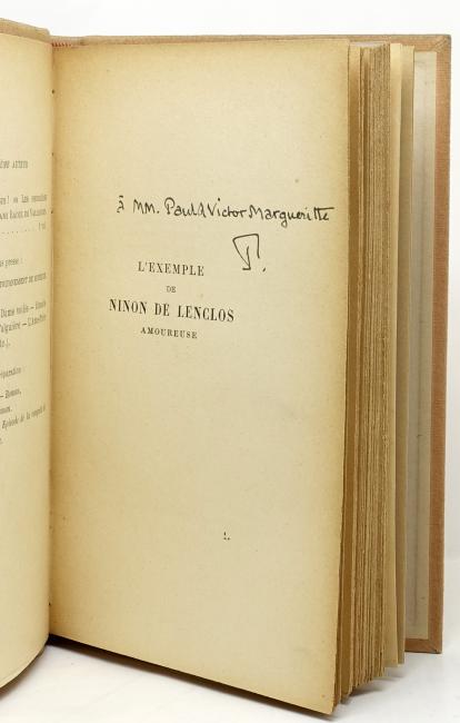 L'Exemple de Ninon de Lenclos Amoureuse - Roman