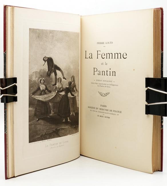 La Femme et le Pantin. Roman espagnol