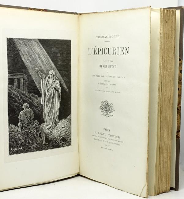 L'picurien. Traduit par Henri Butat. Les vers par Thophile Gautier