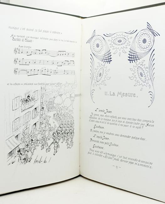 La belle Musique. Entretiens pour les enfants calligraphis et orns par l'auteur