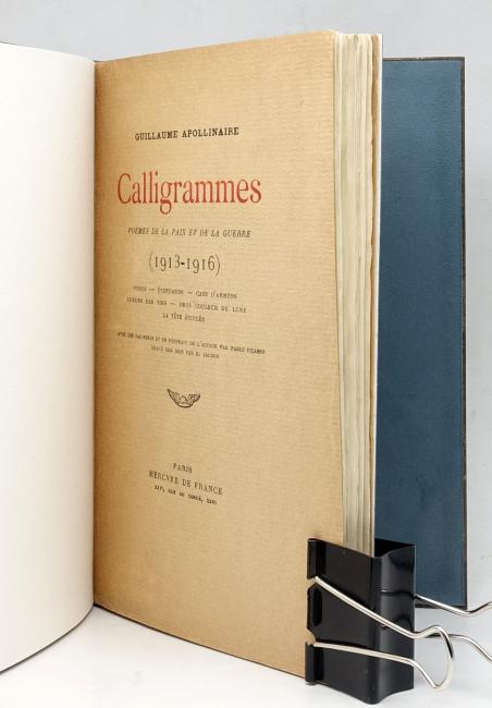 Calligrammes. Pomes de la paix et de la guerre (1913-1916)