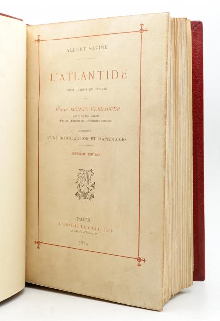 L'Atlantide. Pome traduit du Catalan de Mossen Jascinto Verdaguer Matre en Gai Savoir