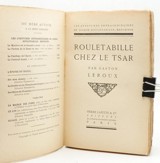 Rouletabille chez le Tsar