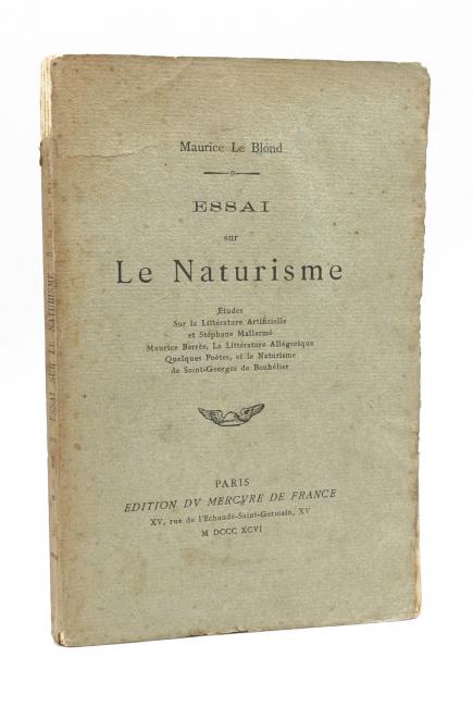 Essai sur le naturalisme