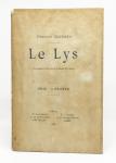 Le Lys. Frontispice  leau-forte de Henry de Groux